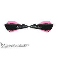 BARKBUSTERS SABRE MX/ENDURO HANDGUARD - BLACK PINK (WITH WIND DEFLECTORS)