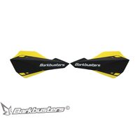 BARKBUSTERS SABRE MX/ENDURO HANDGUARD - BLACK YELLOW (WITH WIND DEFLECTORS)