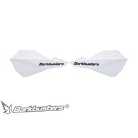 BARKBUSTERS SABRE MX/ENDURO HANDGUARD - WHITE (WITH WIND DEFLECTORS)