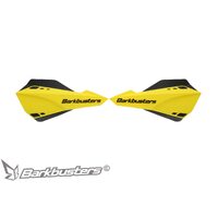 BARKBUSTERS SABRE MX/ENDURO HANDGUARD - YELLOW BLACK (WITH WIND DEFLECTORS)