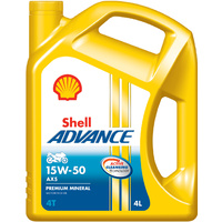 SHELL ADVANCE AX5 15W50 4L