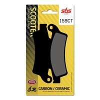 SBS 159CT FRONT PADS - CARBON SCOOTER