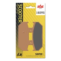 SBS 182MS REAR PADS - SINTER SCOOTER