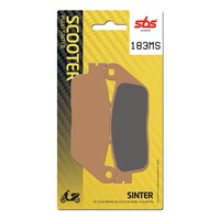 SBS 183MS FRONT PADS - SINTER SCOOTER