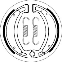 SBS 2028 BRAKE SHOES - WITH SPRINGS