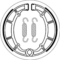SBS 2065 BRAKE SHOES - WITH SPRINGS