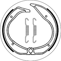 SBS 2140 BRAKE SHOES - WITH SPRINGS