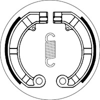 SBS 2146 BRAKE SHOES - WITH SPRINGS