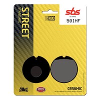 SBS 501HF FRONT/REAR PADS - CERAMIC STREET