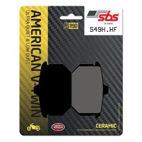 SBS 549H.HF FRONT/REAR PADS - CERAMIC STREET AMERICAN V-TWIN