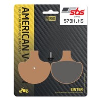 SBS 579H.HS FRONT PADS - SINTER STREET AMERICAN V-TWIN