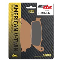 SBS 630H.LS REAR PADS - SINTER STREET AMERICAN V-TWIN