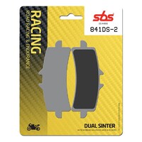 SBS 841DS-2 FRONT PADS - DUAL SINTER DYNAMIC RACING CONCEPT - DRC