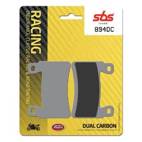 SBS 894DC FRONT PADS - DUAL CARBON RACE