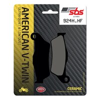 SBS 924H.HF FRONT/REAR PADS - CERAMIC STREET AMERICAN V-TWIN XG500/XG750