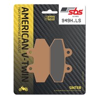 SBS 949H.LS REAR PADS - SINTER STREET AMERICAN V-TWIN