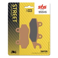 SBS 955HS FRONT/REAR PADS - SINTER STREET KAWASAKI NINJA 400 FRONT