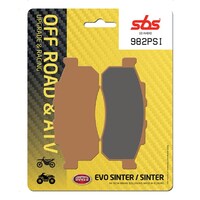 SBS 982PSI FRONT/REAR PADS - EVO SINTER ATV