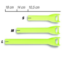 FORMA SPARE STRAP NEON FLURO YELLOW (EACH) 