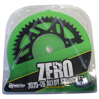MTX 210 ZERO ALUMINIUM REAR SPROCKET 520 PITCH 51-TEETH BLACK - 11A-KAE-51BLK