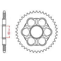 MTX 50801 STEEL REAR SPROCKET 525 PITCH 41-TEETH - 11-50801-41