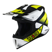 SUOMY X-WING GRIP HELMET BLACK YELLOW