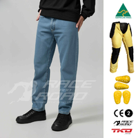 TKD JEANS MAX RIGID STRAIGHT LEG SKY