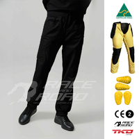 TKD JEANS JO / NATHAN STRETCH SLIM / SKINNY ELASTICATED BLACK