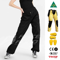 TKD SAMMY WOMENS BLACK CARGO PANTS