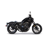 TWO BROTHERS RACING HIGH MOUNT CERAMIC BLACK COMP-S SLIP ON - HONDA REBEL 1100 '21-