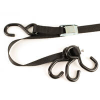 WHITES TIE DOWN PWC 3.2M 2 S HOOK 2 FLOAT - BLACK