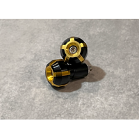 TECNIKO BAR ENDS BLACK GOLD (PAIR)