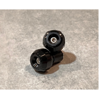 TECNIKO SHORT BAR ENDS BLACK (PAIR)