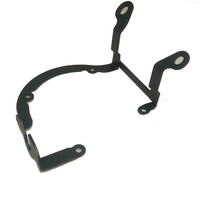 TRAIL TECH STEEL BRACKET POWER COATED BLACK - YAMAHA WR450F