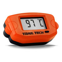 TRAIL TECH TTO - TEMP METER 7MM RADIATOR FIN - ORANGE