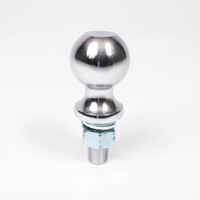 WHITES 2000LB RATED 50MM TOW BALL - CHROME