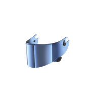 SHARK RACE R PRO GP ANTISCRATCH/ANTIFOG VISOR - MIRROR BLUE