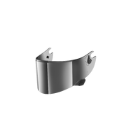 SHARK RACE R PRO GP ANTISCRATCH/ANTIFOG VISOR - MIRROR CHROME