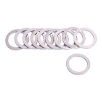 WHITES ALUMINIUM CRUSH WASHER - 10 x 14 x 1 (100 PACK)