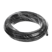 WHITES FUEL HOSE - 6MM (1/4) 7.6M ROLL BLACK - NOT EFI