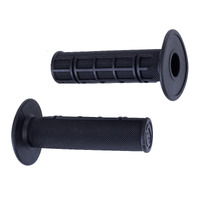 WHITES MX HALF WAFFLE GRIP - BLACK