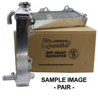 WHITES RADIATORS - SUZUKI DRZ400S '00-17 DRZ400SM '05-17 PAIR