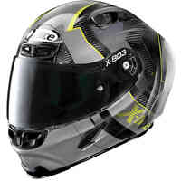 X-LITE X-803 RS CARBON TATANKA GREY/YELLOW/SILVER