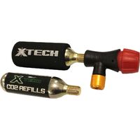 X-TECH REGULATOR II CO2 TYRE INFLATOR WITH 2 16G CARTRIDGES