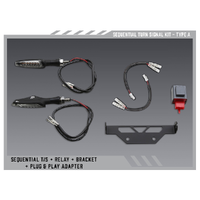 Yoshimura Type A Sequential Signal Kit - V2 Fender Eliminators