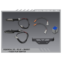 Yoshimura Type F Sequential Signal Kit - V2 Fender Eliminators