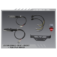 Yoshimura Type L Standard LED Signal Kit - V2 Fender Eliminators