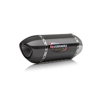 Yoshimura Alpha Slip-On Exhaust Stainless / Carbon Fiber Muffler - Suzuki GSX-R600/750 '11-24