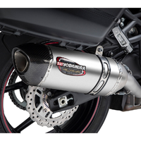 Yoshimura Alpha Slip-On Exhaust Stainless / Stainless Muffler - Kawasaki Versys 1000 '15-18