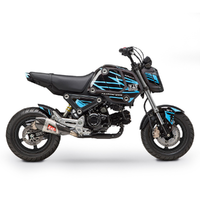 Yoshimura Graphics Kit "Edge" Blue - Honda Grom '22-24